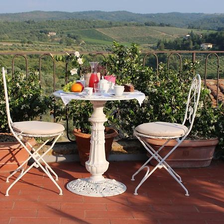 Le Terrazze Del Chianti B&B Residenza D'Epoca E Di Charme San Donato in Poggio ภายนอก รูปภาพ
