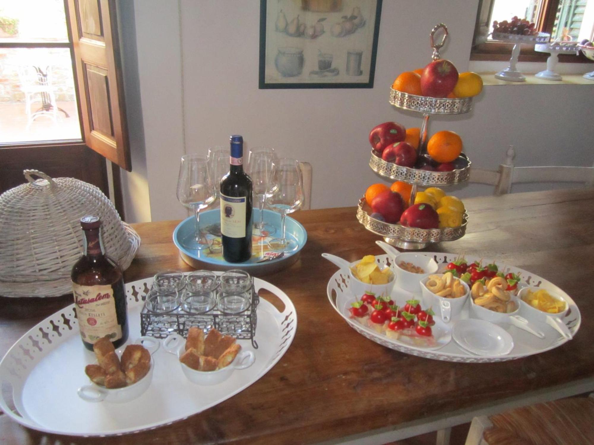 Le Terrazze Del Chianti B&B Residenza D'Epoca E Di Charme San Donato in Poggio ภายนอก รูปภาพ