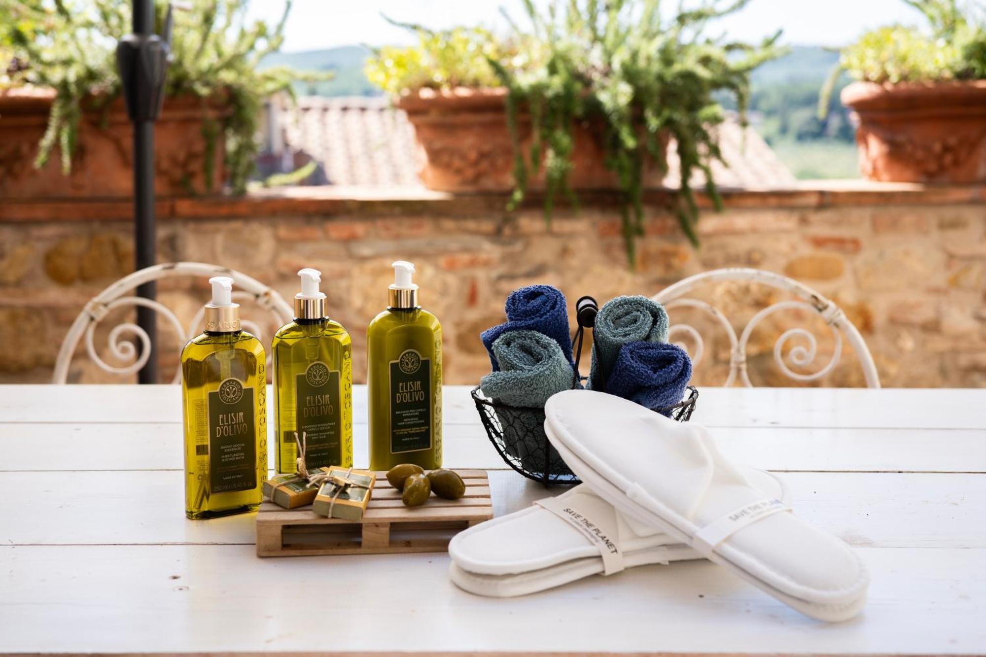 Le Terrazze Del Chianti B&B Residenza D'Epoca E Di Charme San Donato in Poggio ภายนอก รูปภาพ